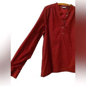 Lands End Corduroy Shirt Size 16